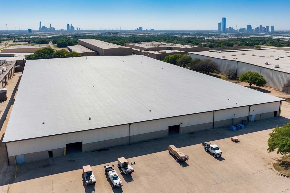 Industrial Roofing Contractor DFW Texas 9728396834 Warehouse and
