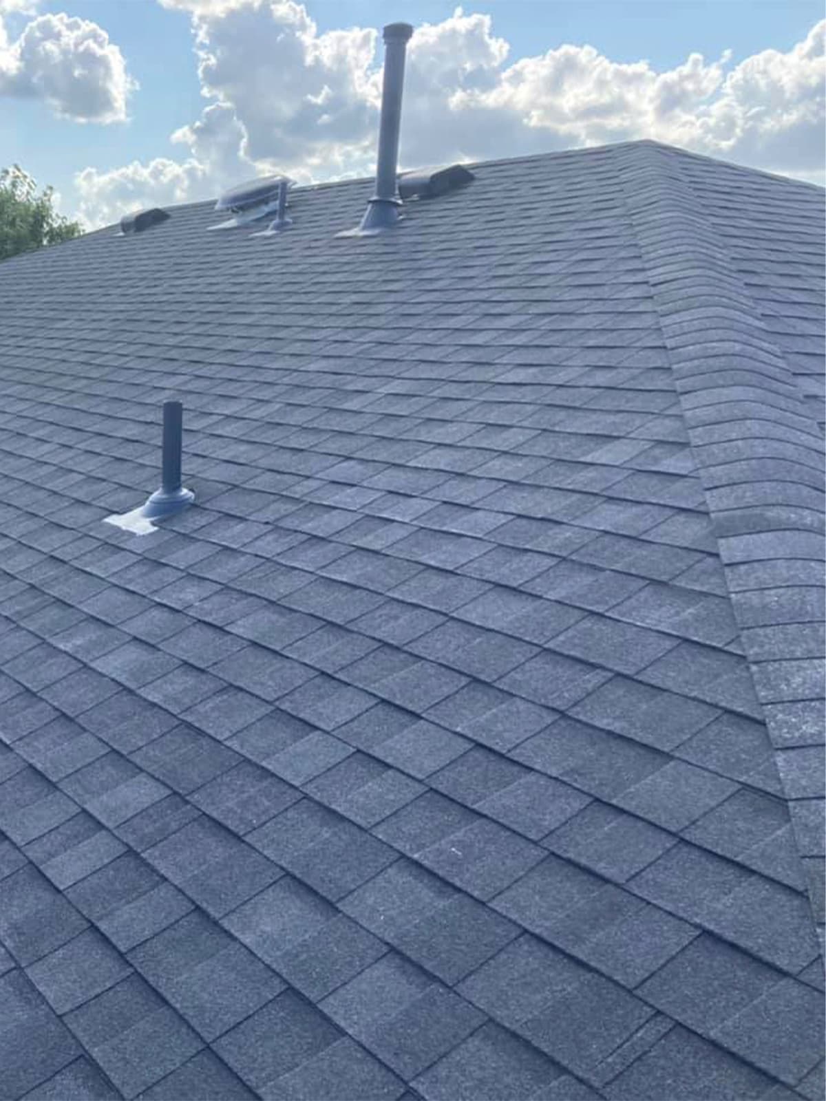 After roof repair