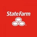 state farm logo with red background