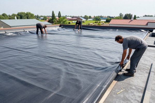 Commercial roof tarping DFW emergency