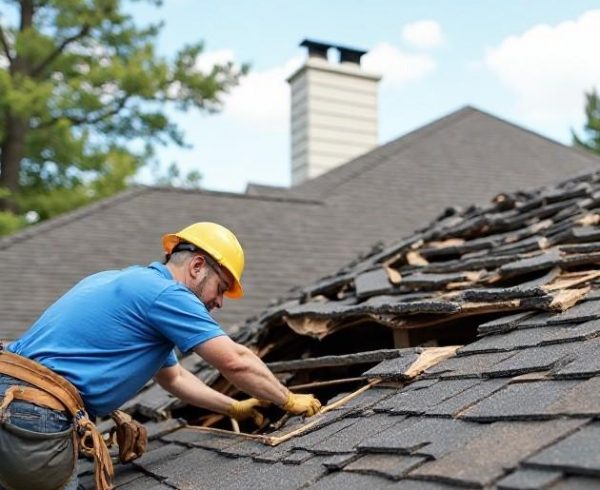 24-hour emergency roof repair in Little Elm, TX after storm damage
