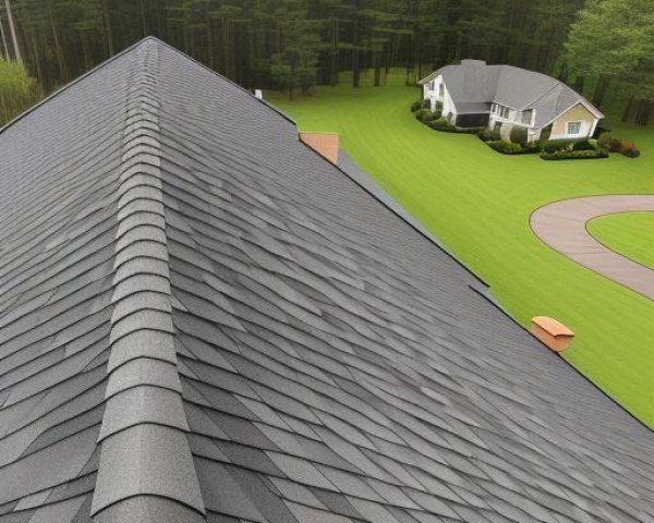 Residential roof in Melissa TX with storm damage shown on asphalt shingles during inspection, SCR, Inc.