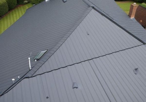 New roof installation on residential home in Melissa TX with exposed underlayment, SCR, Inc.